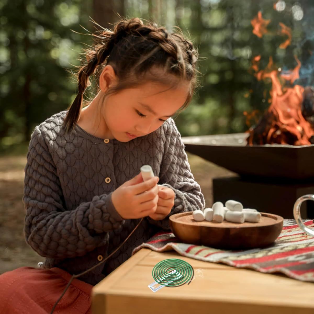 Citronella Incense Coils 2 Pack Set