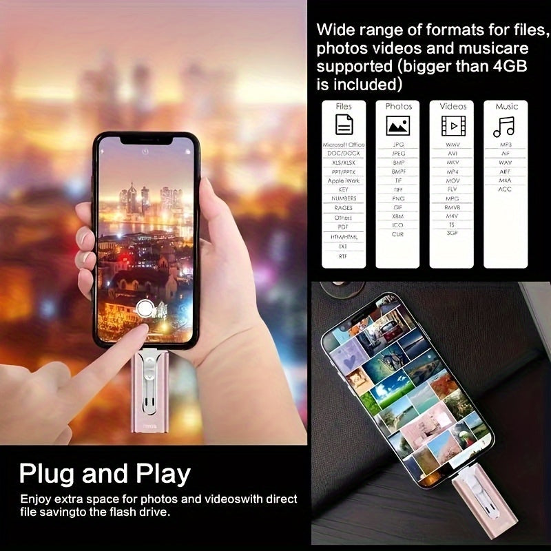 High Speed 4-In-1 USB Flash Drives