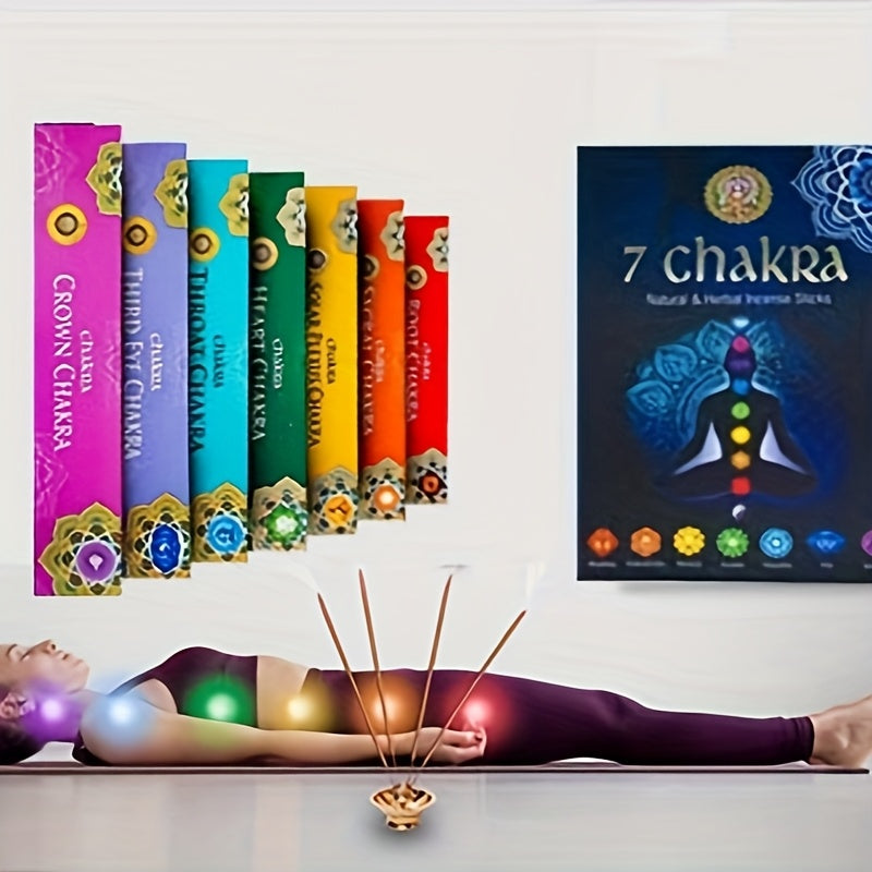 7 Chakra Incense Sticks for Meditation