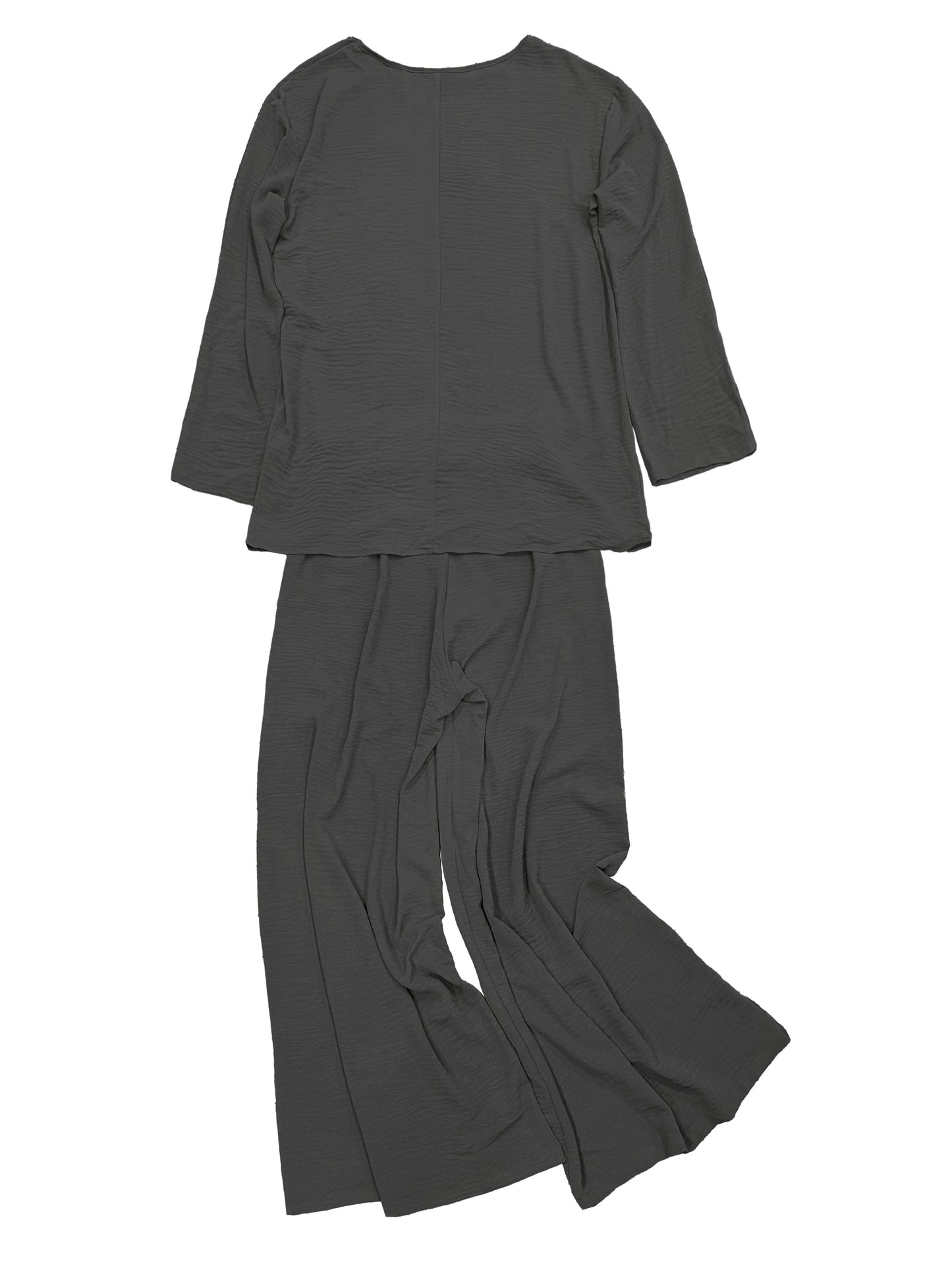 Plus Size Casual Pants Set for Spring