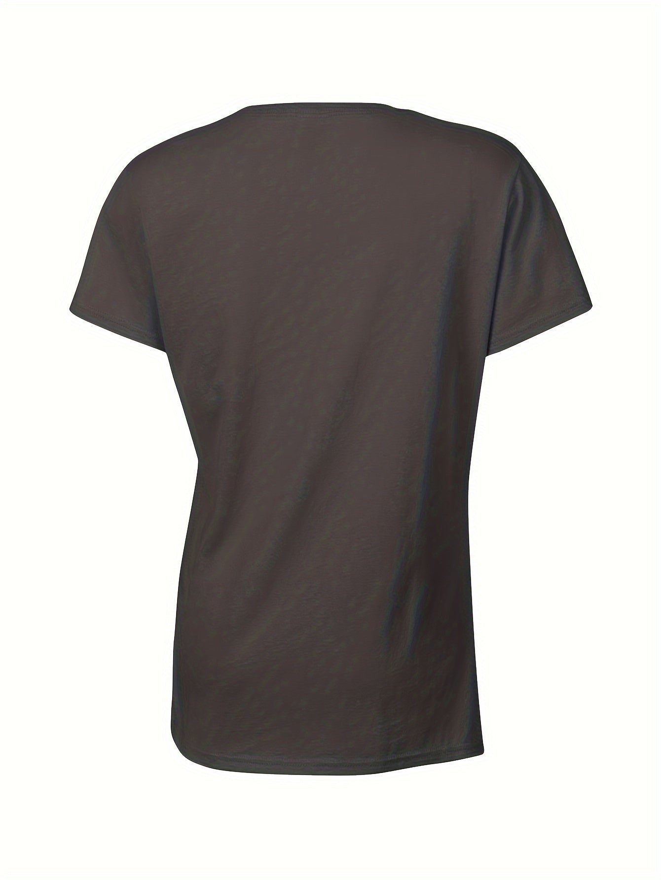 Black Cotton Tee with Bold Lettering