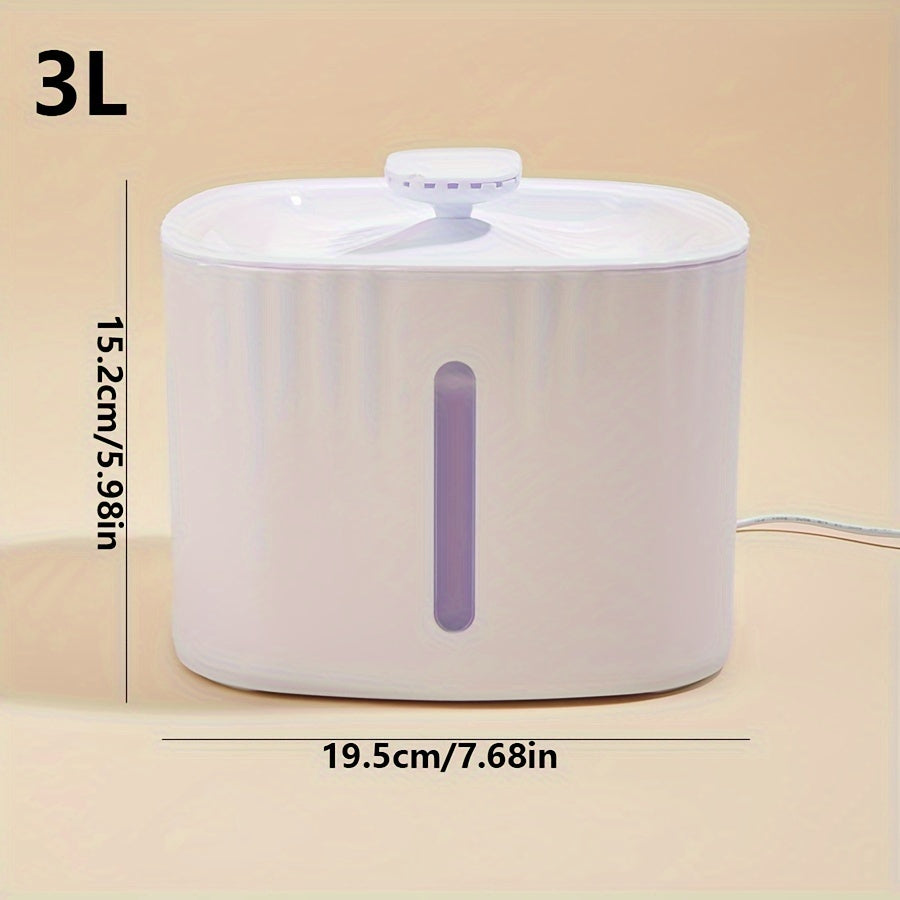Pet Water Fountain for Cats and Dogs Drinking Supplies
