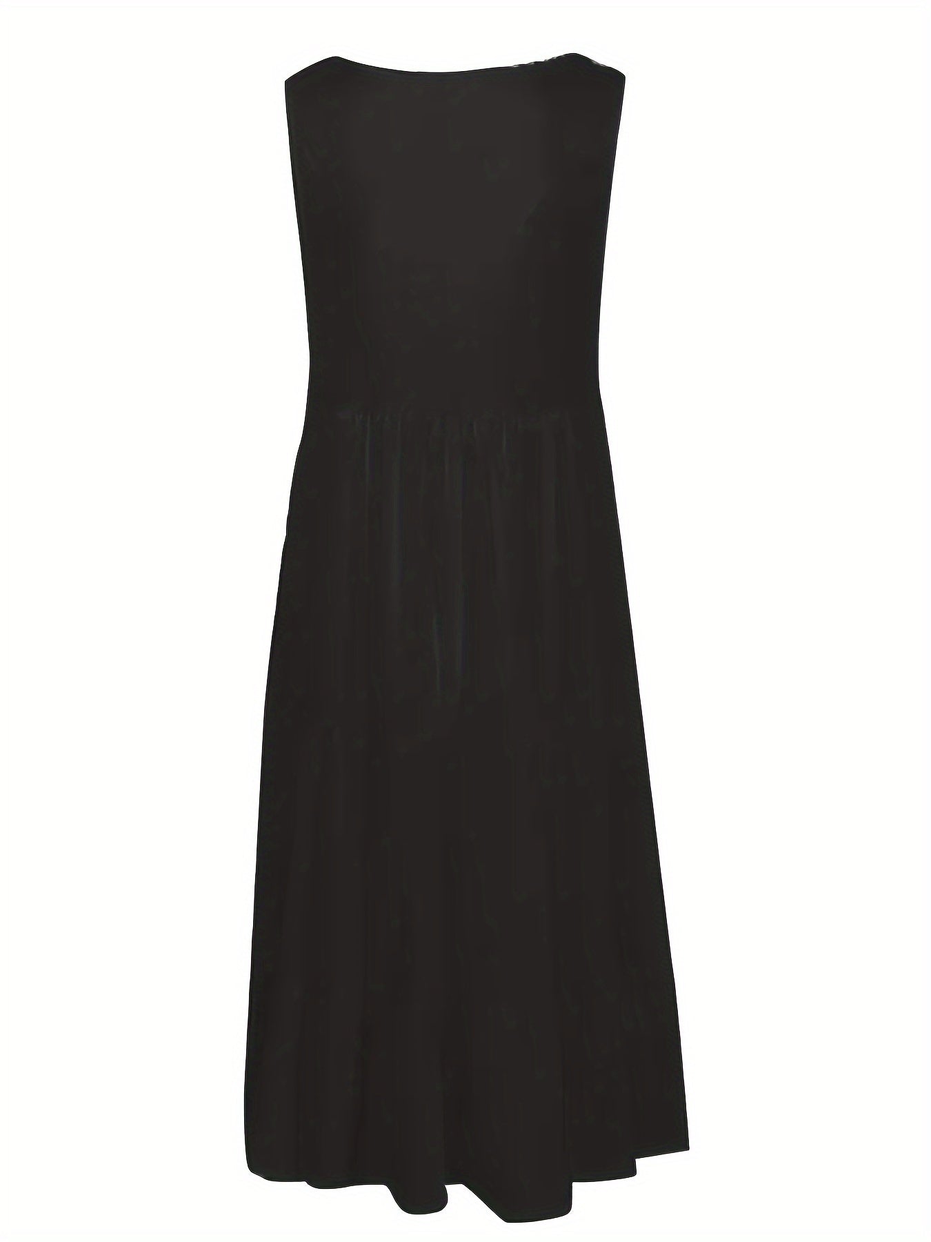 Women's Casual Sleeveless Cotton Beach Dress