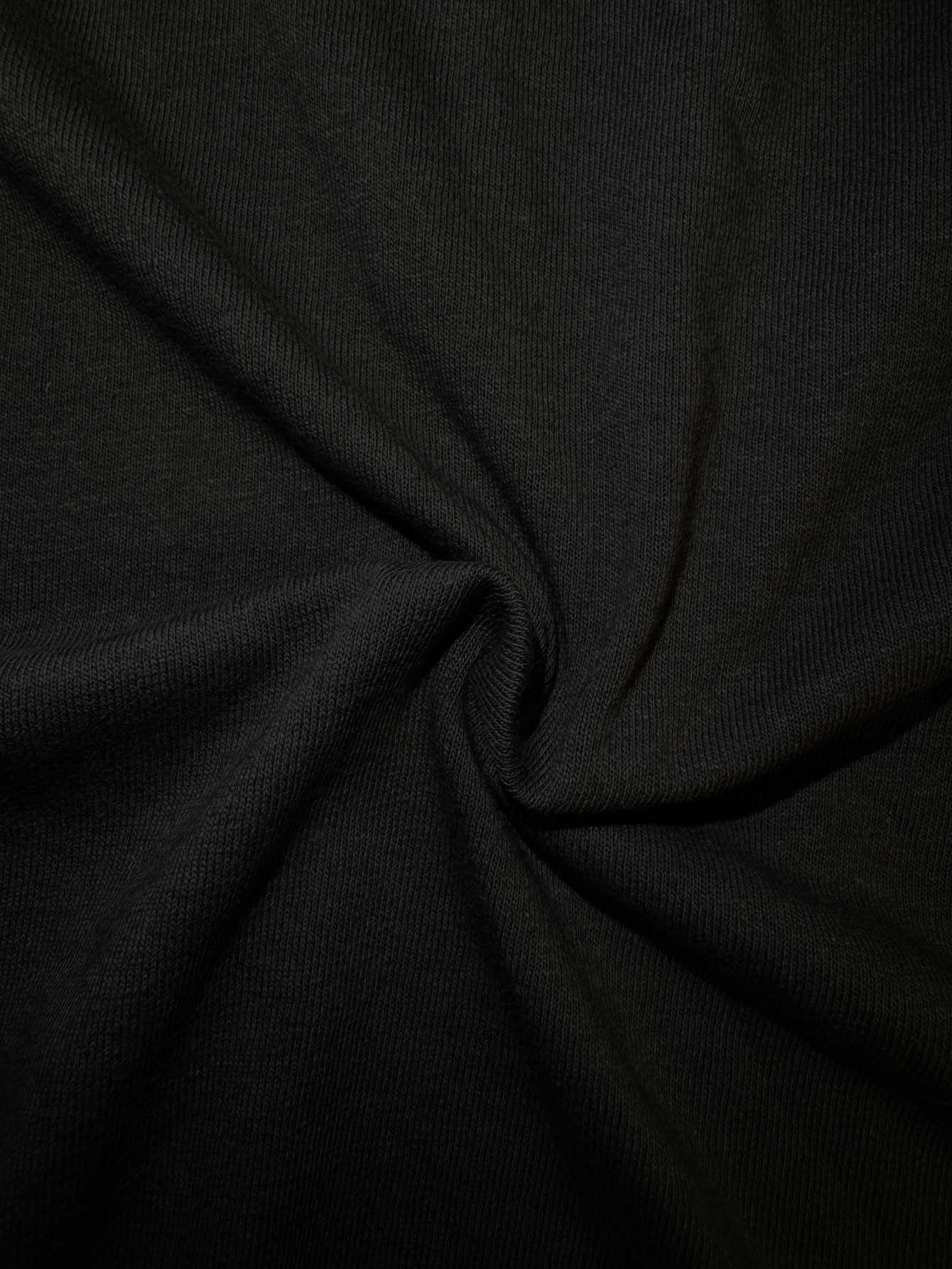 Women's Black Cotton Comfort Fit T-Shirt