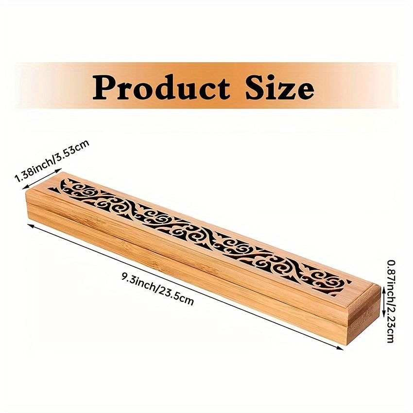 Wooden Incense Rack for Meditation and Yoga