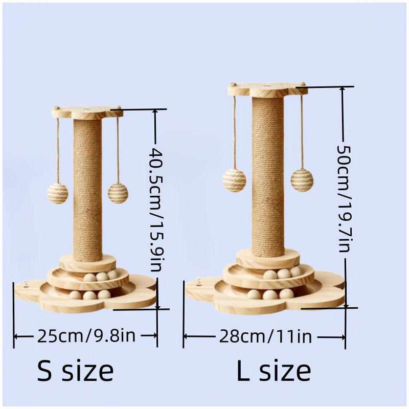 Sisal Cat Scratching Pillar and Climbing Frame