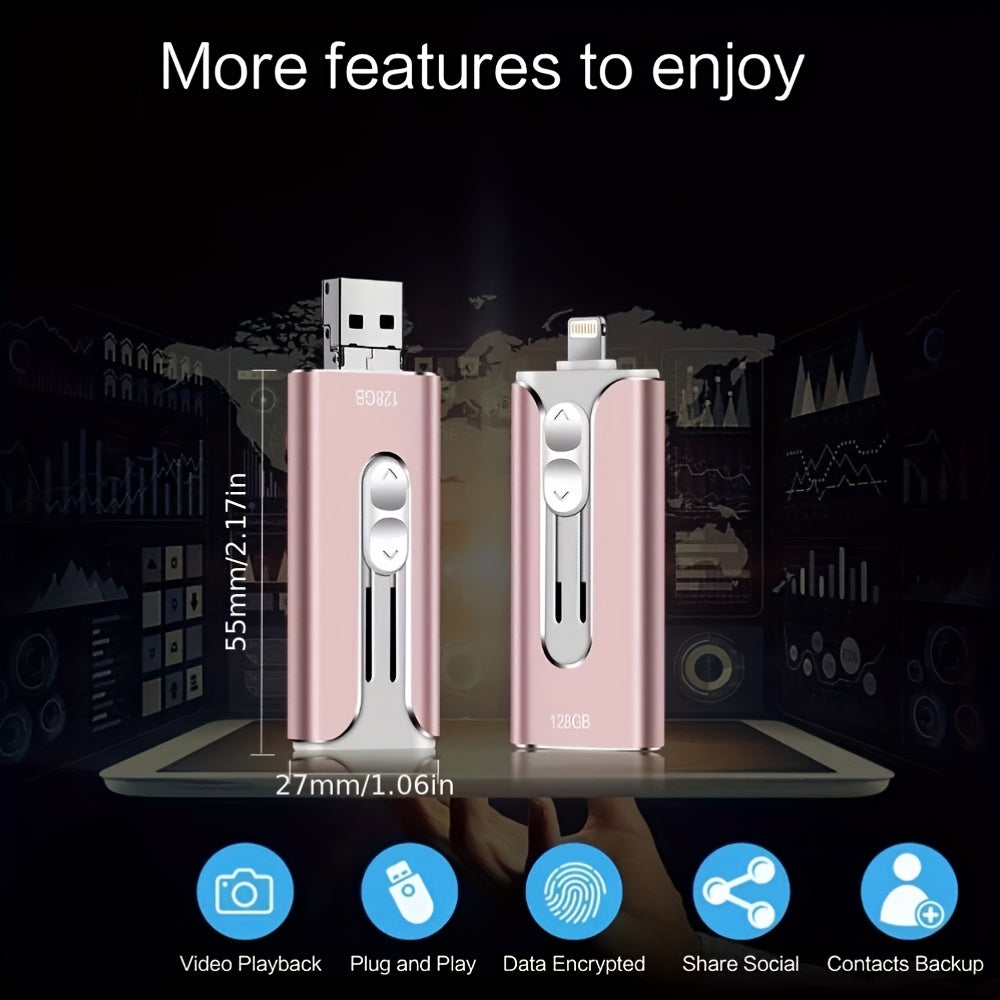 High Speed 4-In-1 USB Flash Drives