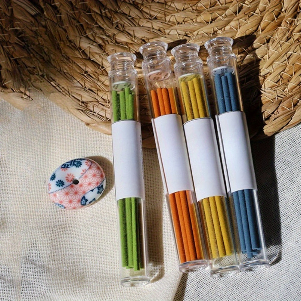 Natural Cedar Incense Sticks with Holder