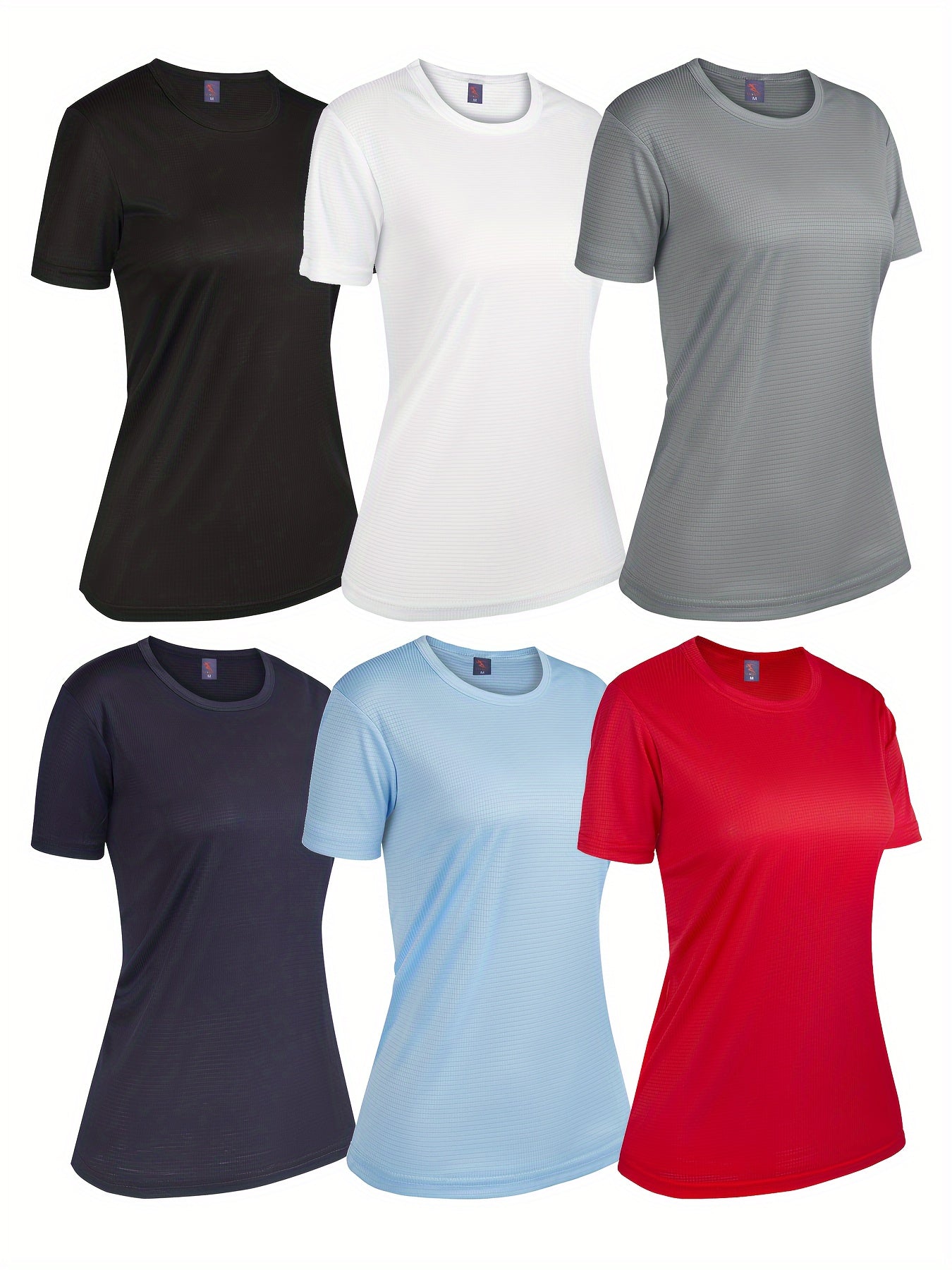 Light Beige Women T-Shirt Set of Six