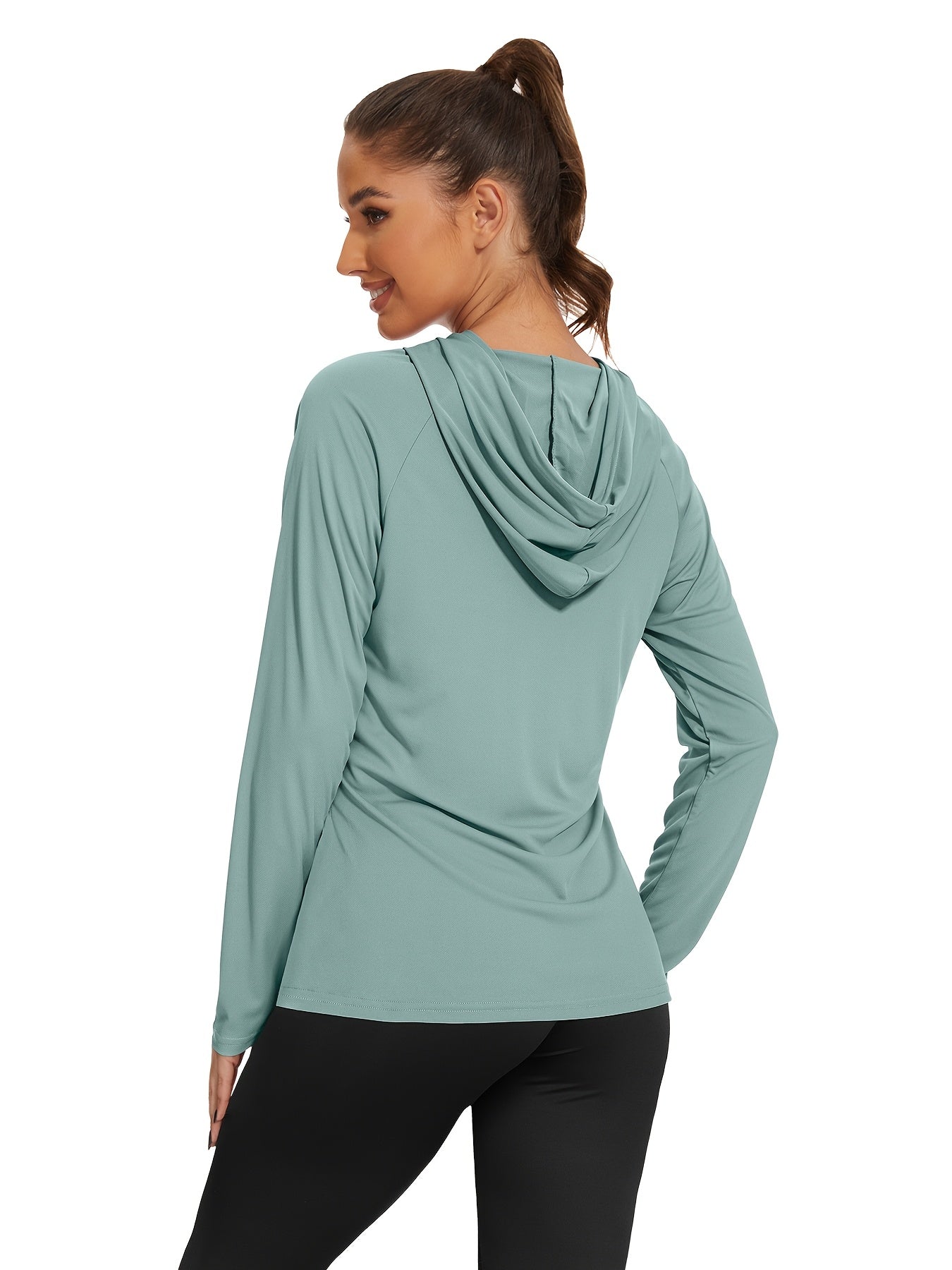 OYGSIEG Women's Sunscreen Long Sleeve T-Shirts