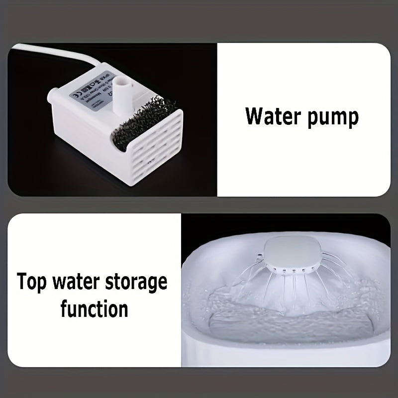 Pet Water Fountain for Cats and Dogs Drinking Supplies