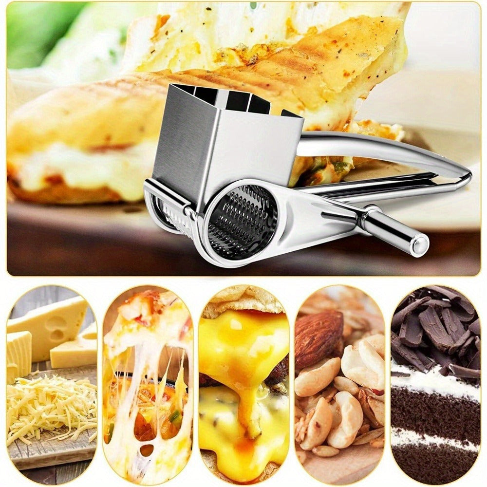 Stainless Steel Rotary Cheese Grater Tool