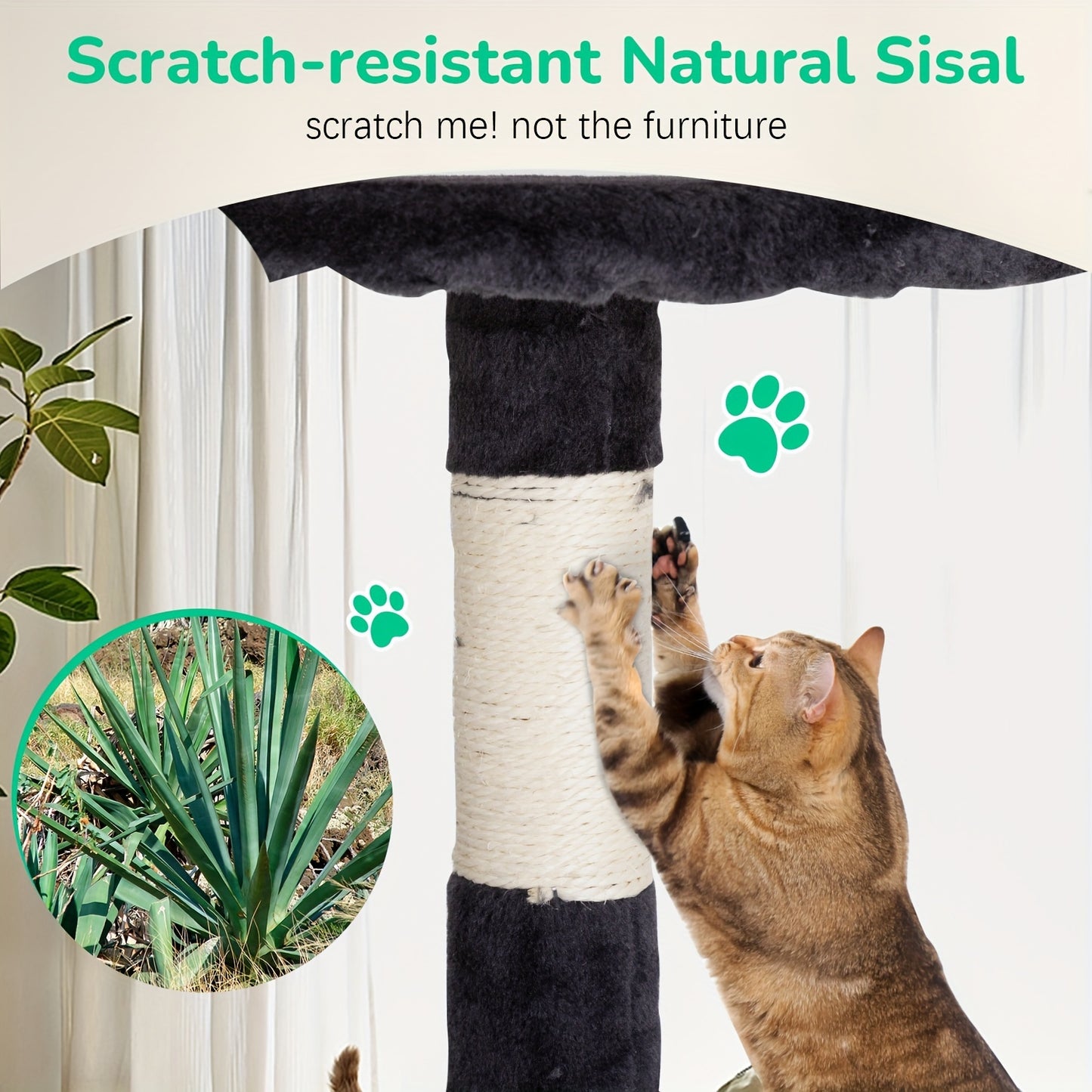 Large Multi-Level Cat Tree Activity Center