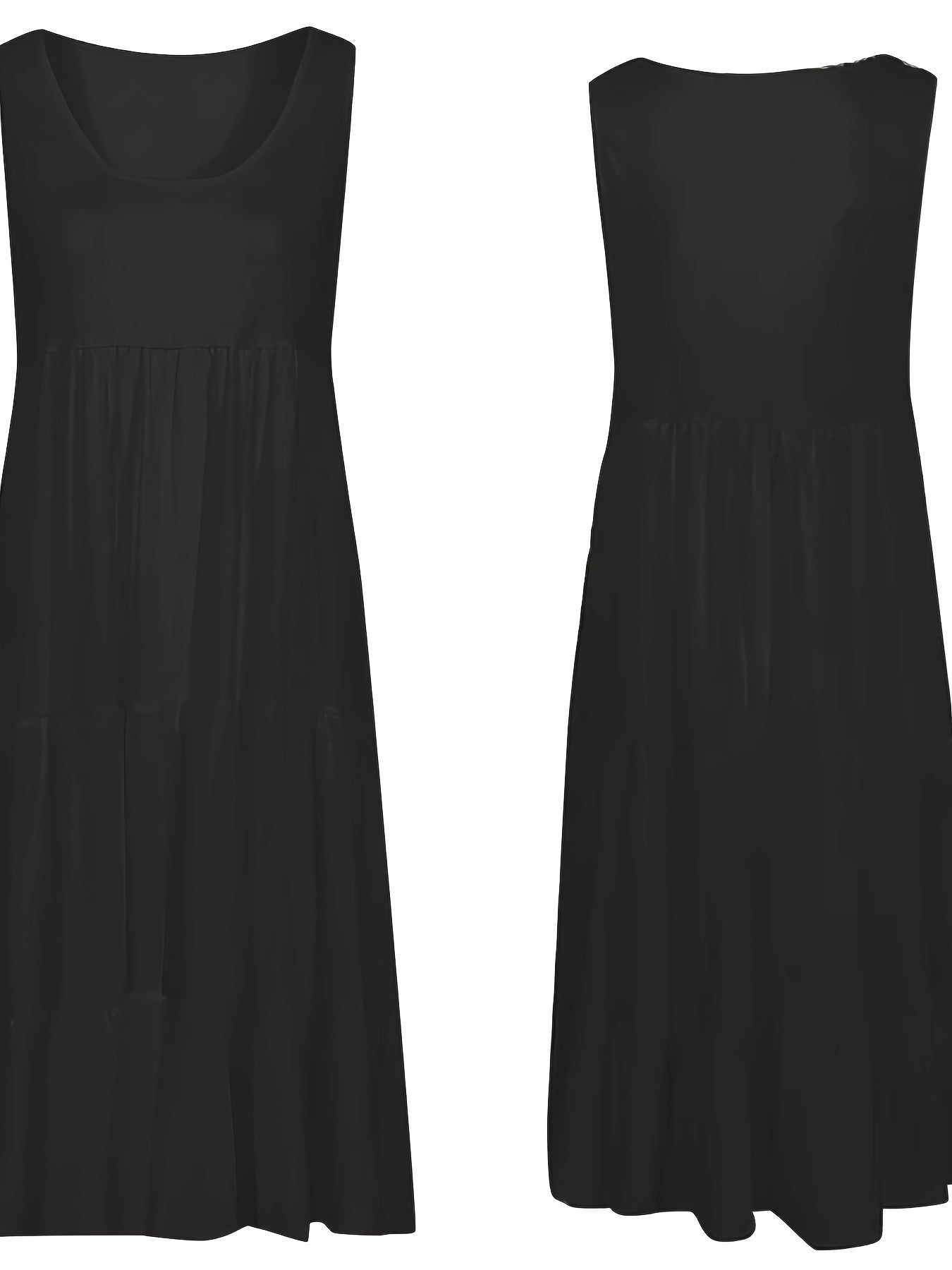 Women's Casual Sleeveless Cotton Beach Dress