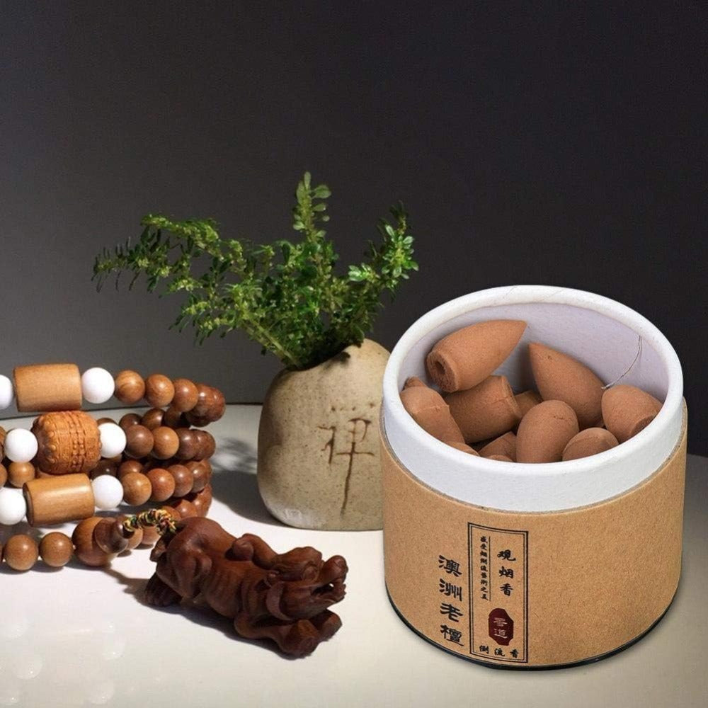 Sandalwood Backflow Incense Cones 40 Packs
