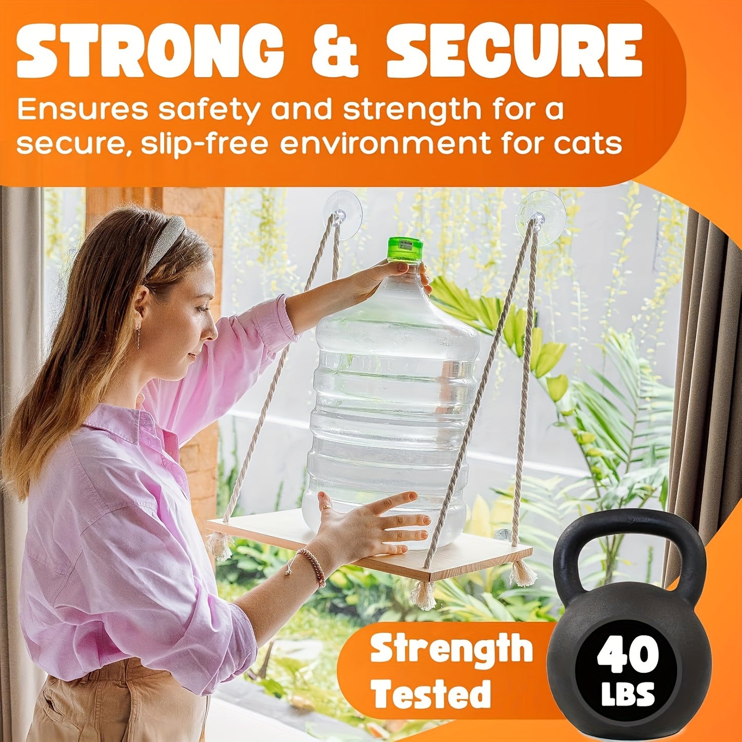 Cat Window Perch Hammock Bed