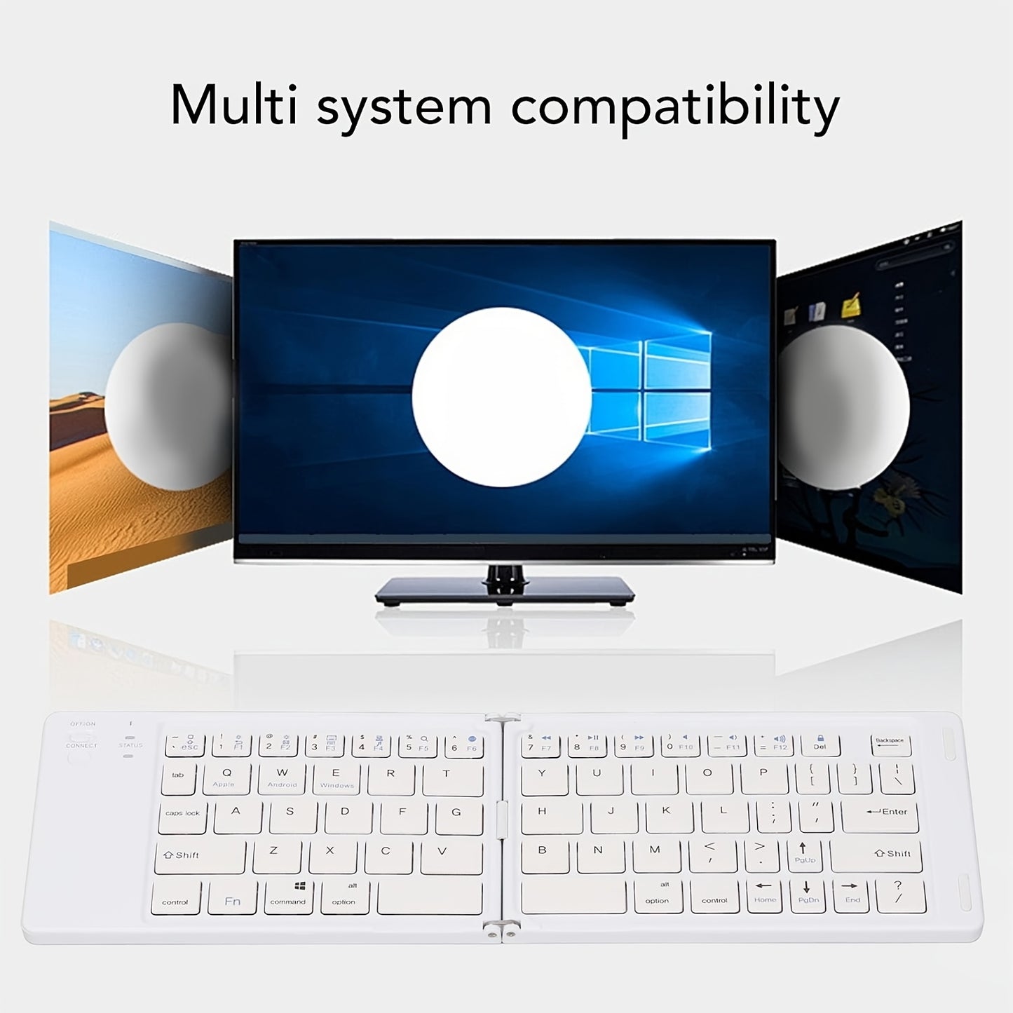 Ultra Slim Wireless Keyboard with Hotkeys