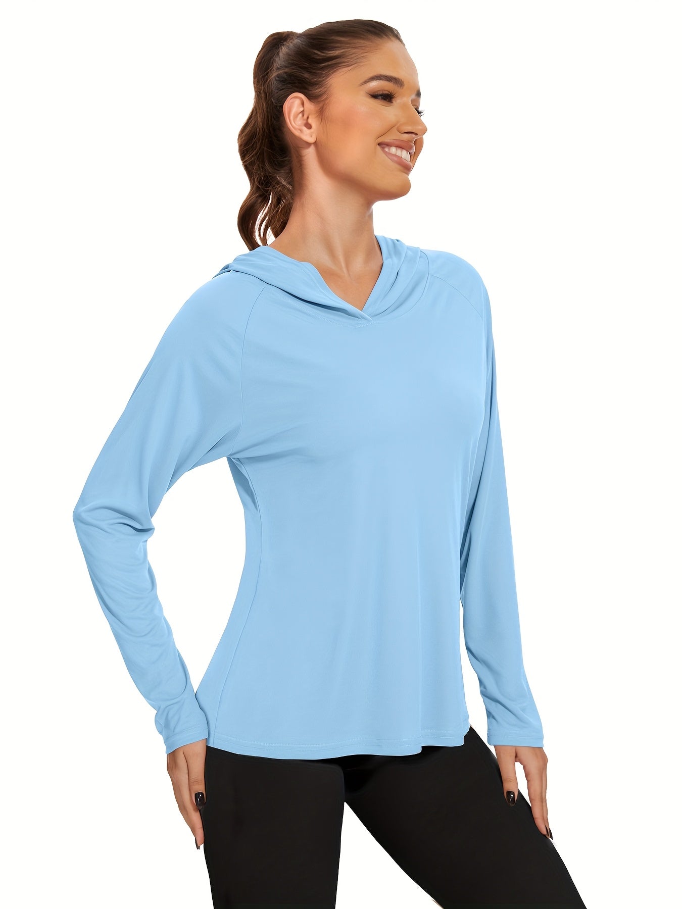 OYGSIEG Women's Sunscreen Long Sleeve T-Shirts