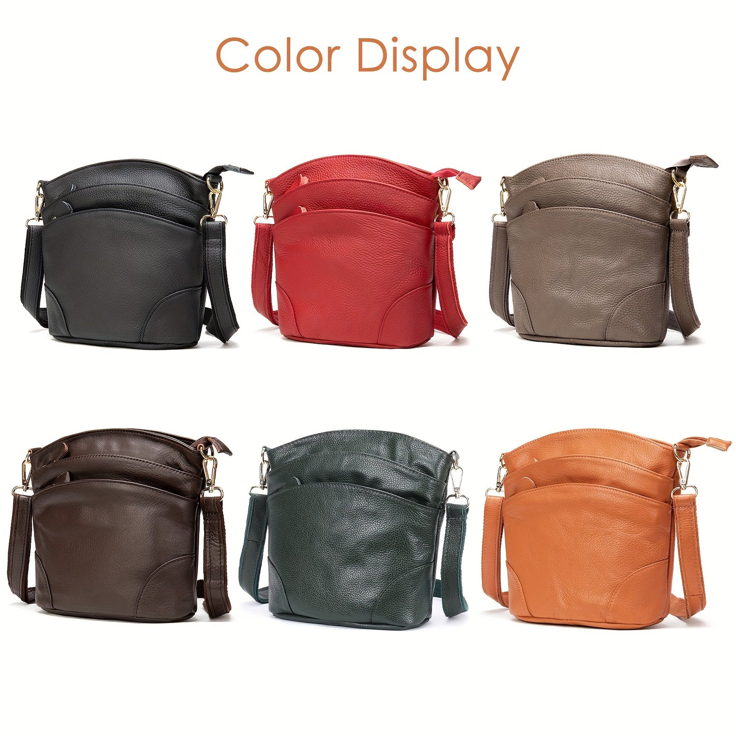 Premium Leather Crossbody Bag for All Occasions