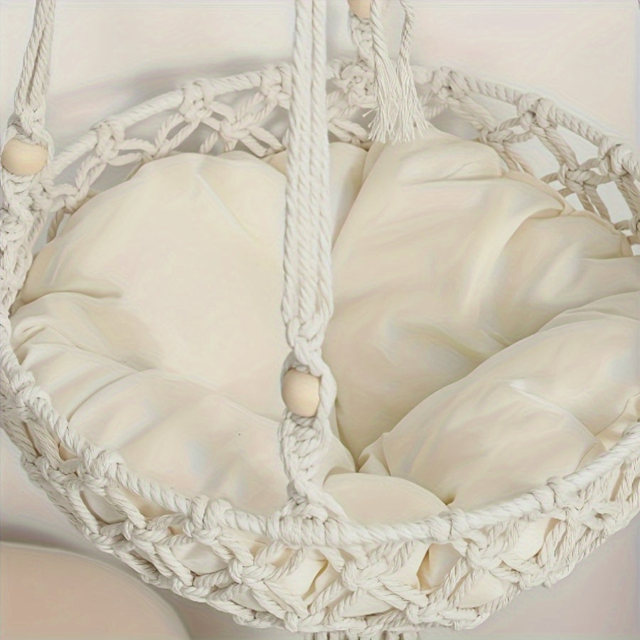 Bohemian Hand Woven Cat Hammock Bed