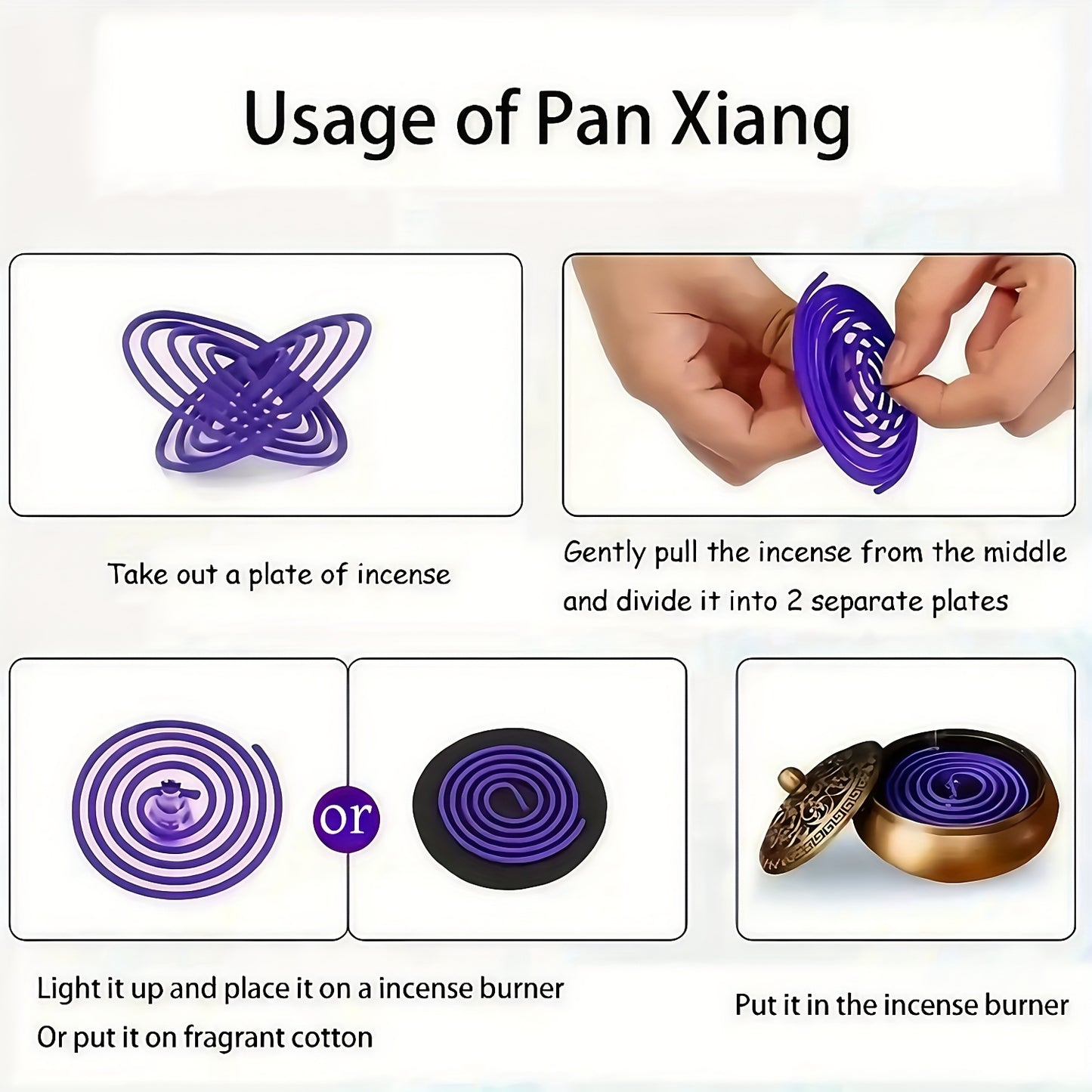 Mixed Scent Incense Coils 50pcs and 100pcs