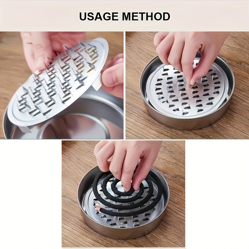 Stainless Steel Fireproof Mosquito Coil Trays