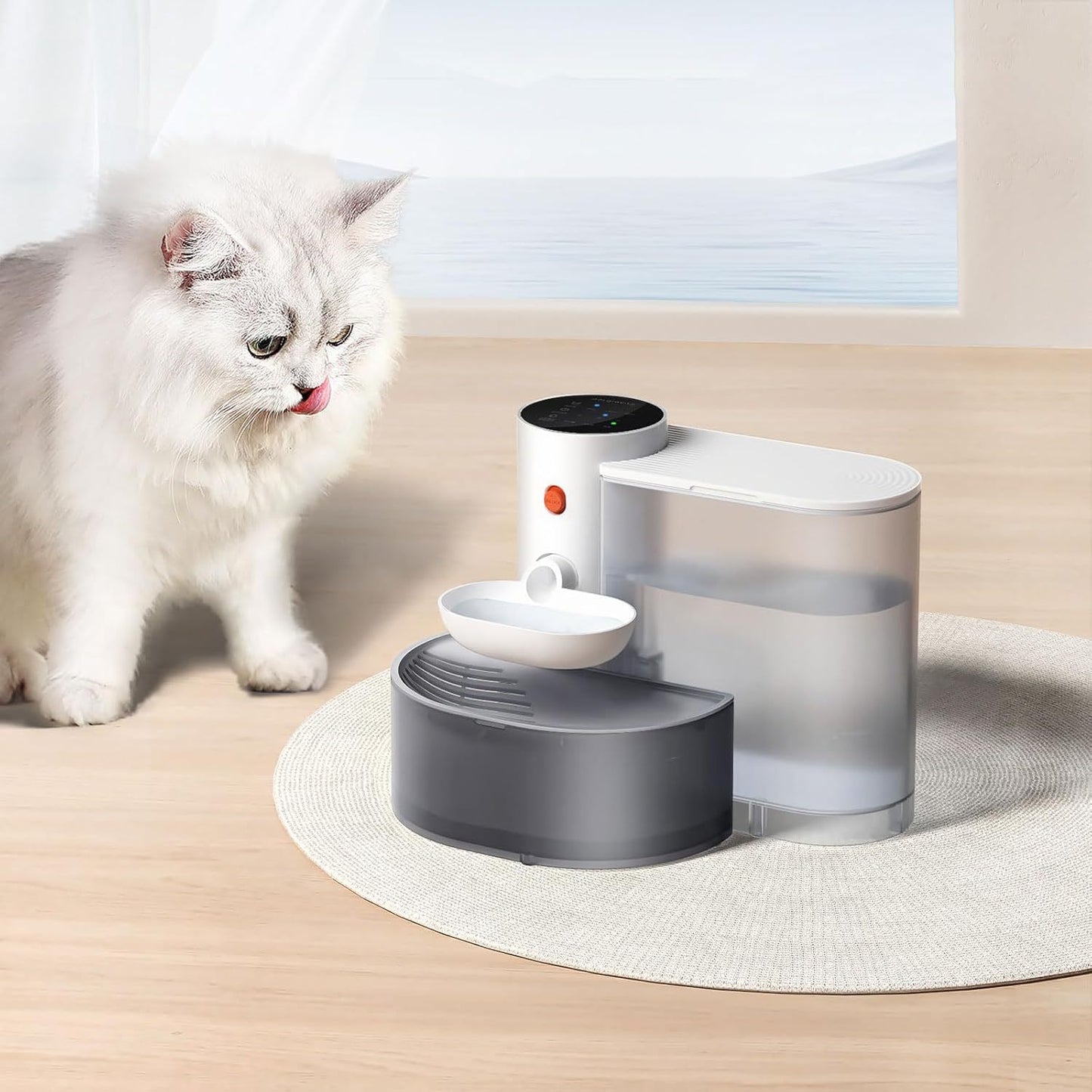 2000mAh USB-Powered Smart Pet Water Fountain