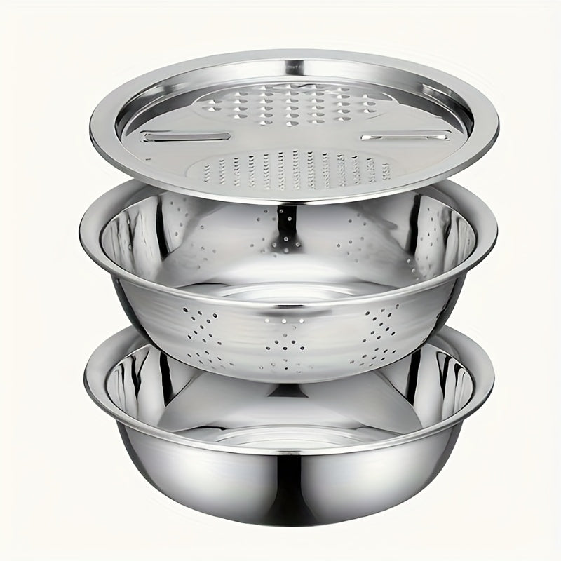 Stainless Steel Kitchen Set with Grinder