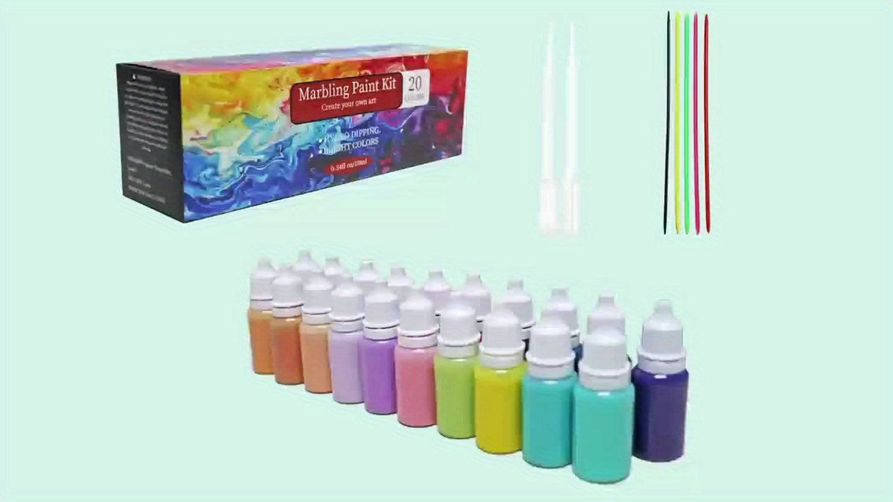Magic Water Marbling Paint Art Kit