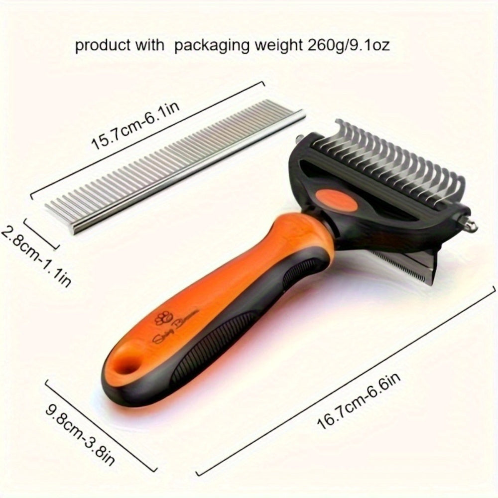 Stainless Steel Dog Grooming Brush Tool