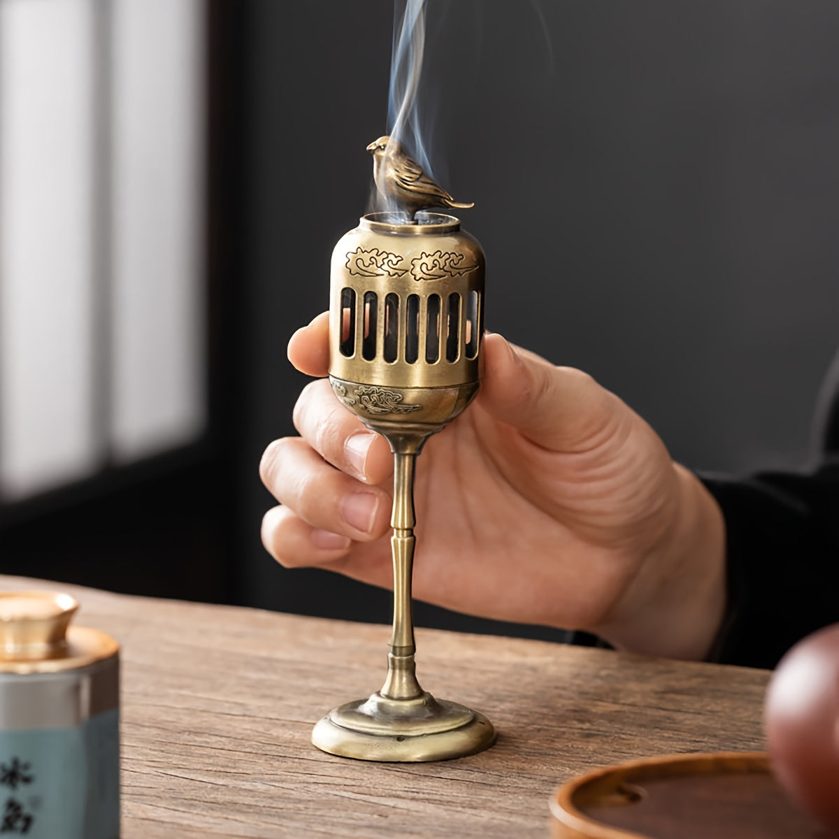 Creative Alloy Incense Burner for Home