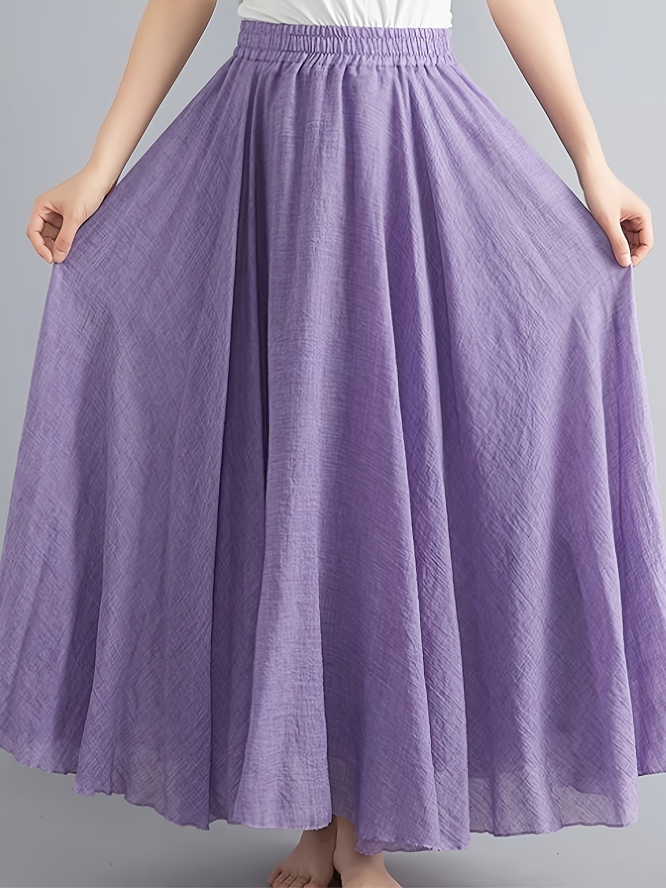 Ethnic-Inspired A-Line Skirt in 6 Colors