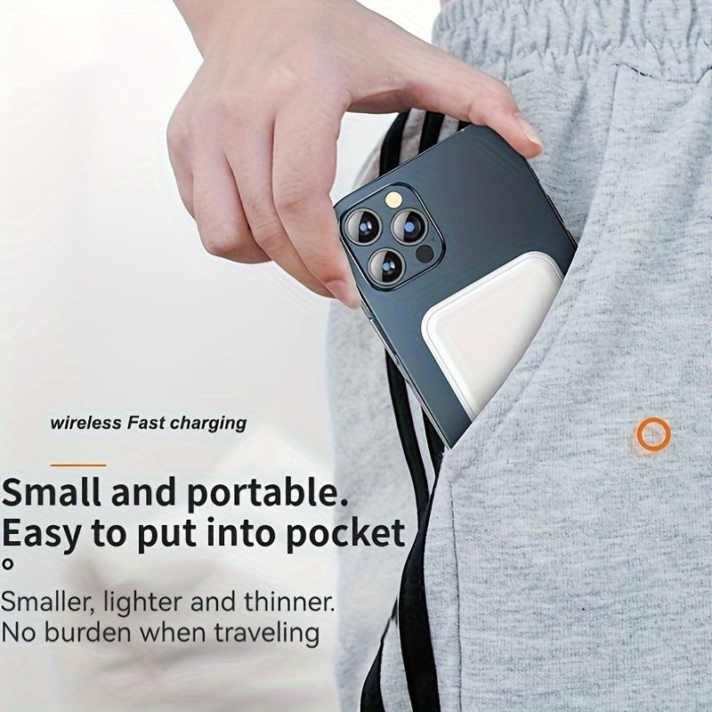 Ultra Slim Magnetic Power Bank 10000mAh