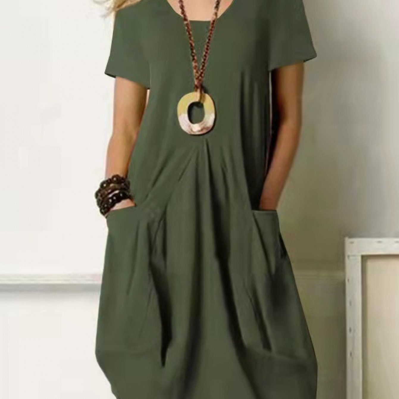 Women's Elegant Loose Fit Summer Dress