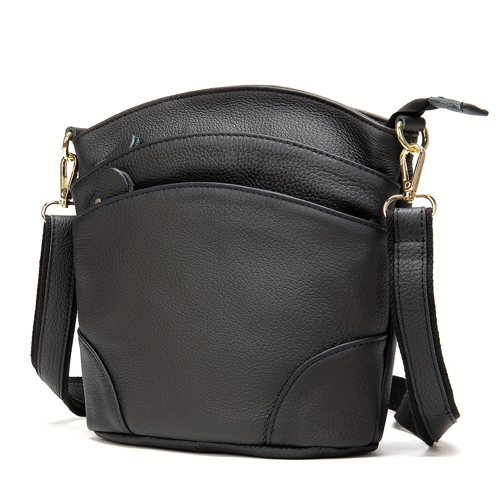 Women Genuine Leather Messenger Bag