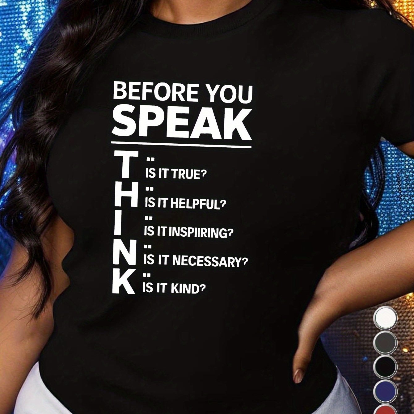Comfortable Women's Cotton Crew Neck T-shirt