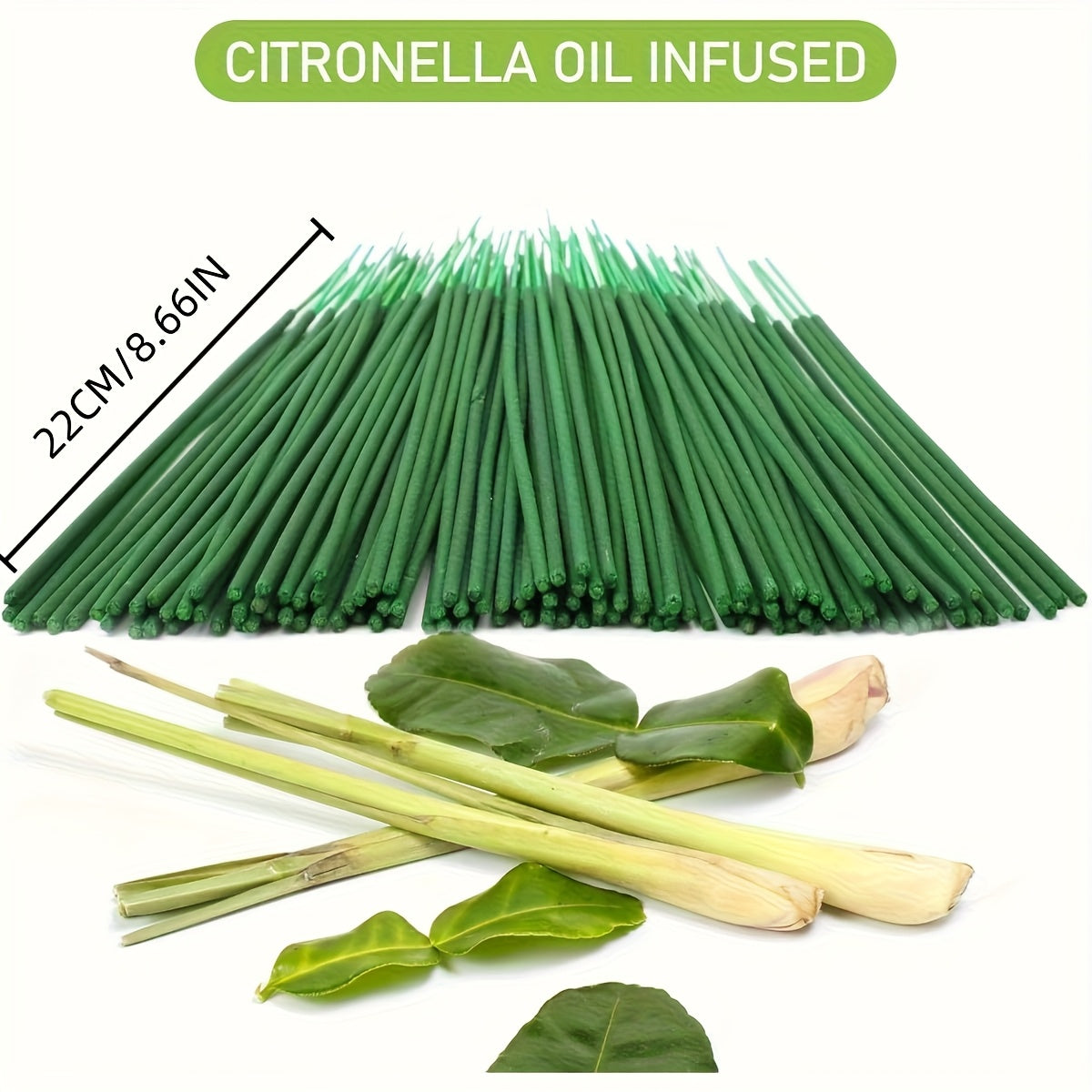 Natural Citronella Reed Diffuser for Outdoors