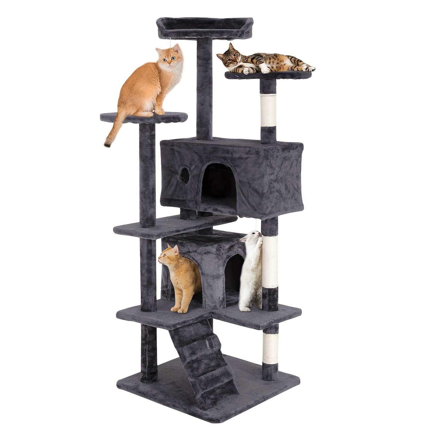 Large Multi-Level Cat Tree Activity Center