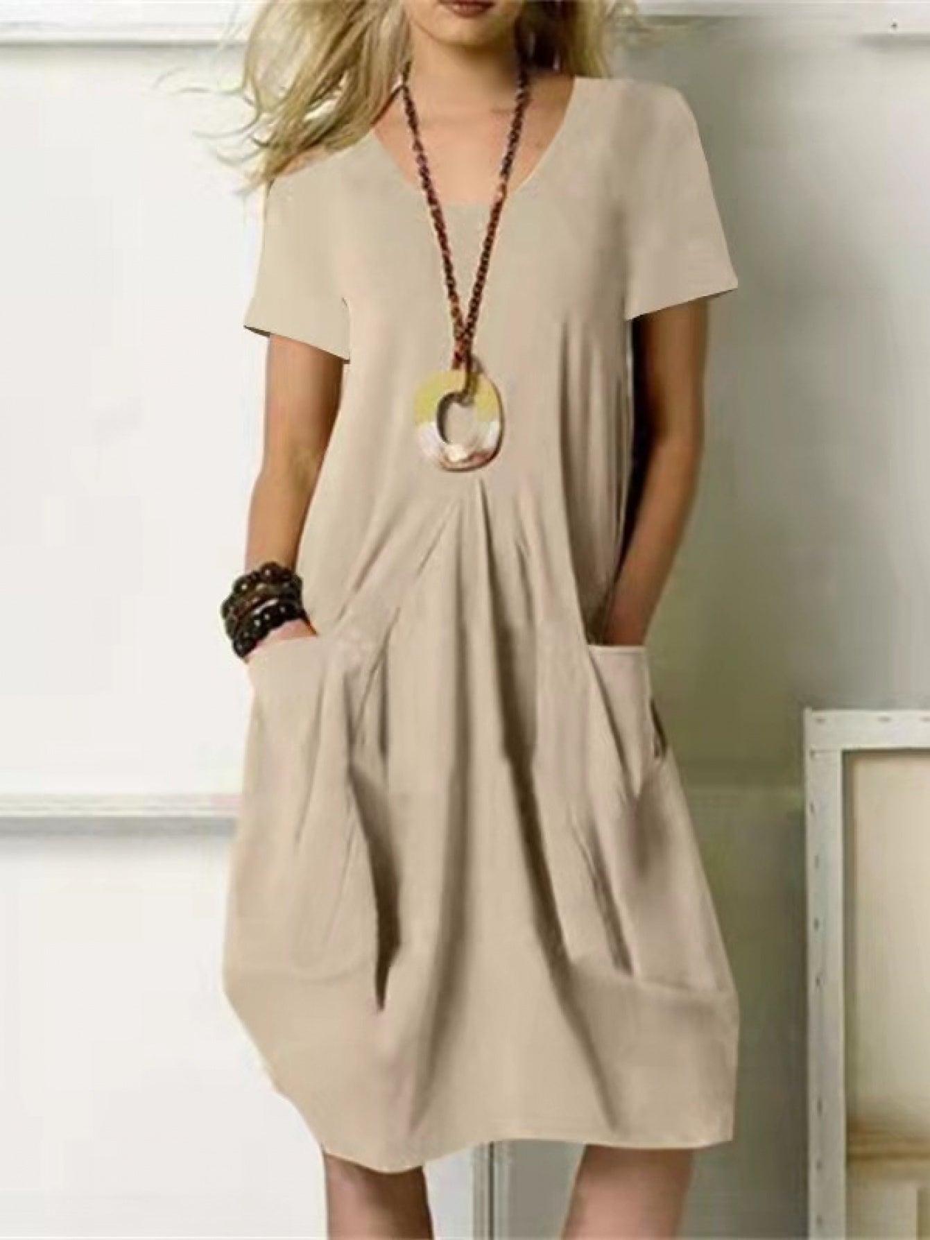 Women's Elegant Loose Fit Summer Dress