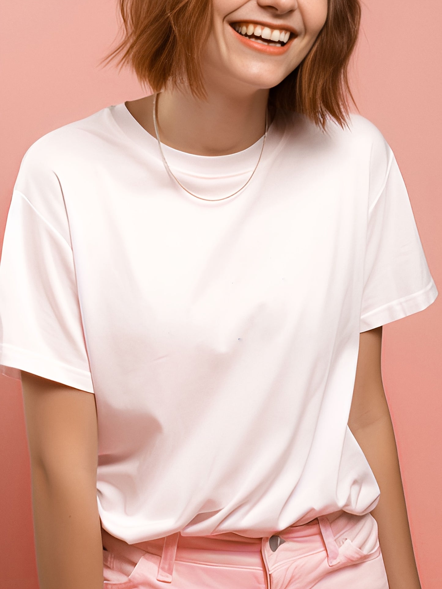 5-Pack Women's Cotton Casual T-Shirts