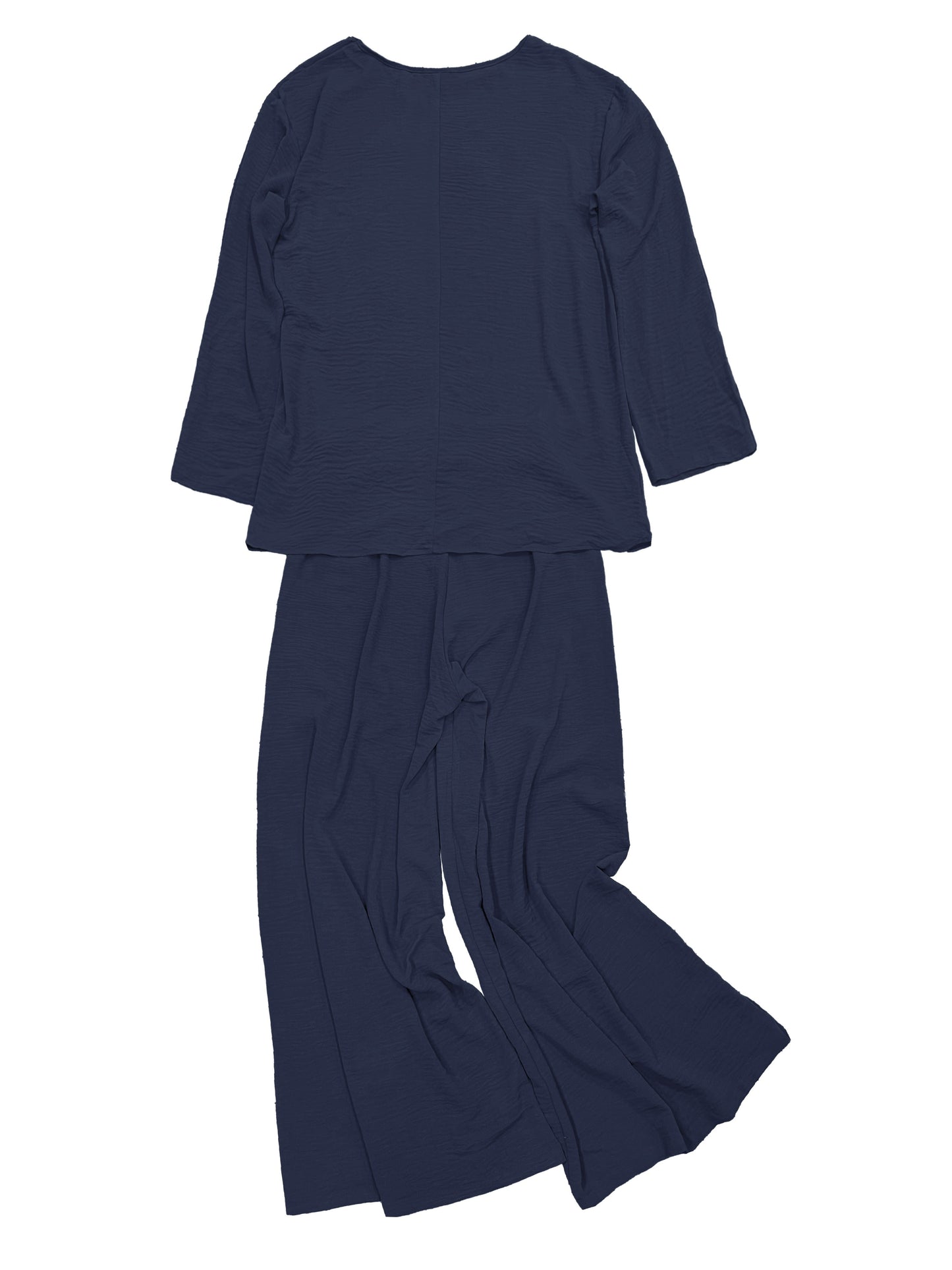 Plus Size Casual Pants Set for Spring