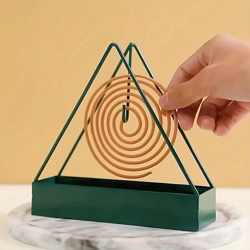 Elegant Cast Iron Mosquito Coil Burners Set