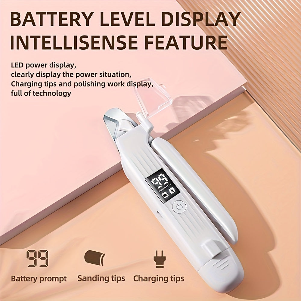 Rechargeable LED Pet Nail Grinder Tool