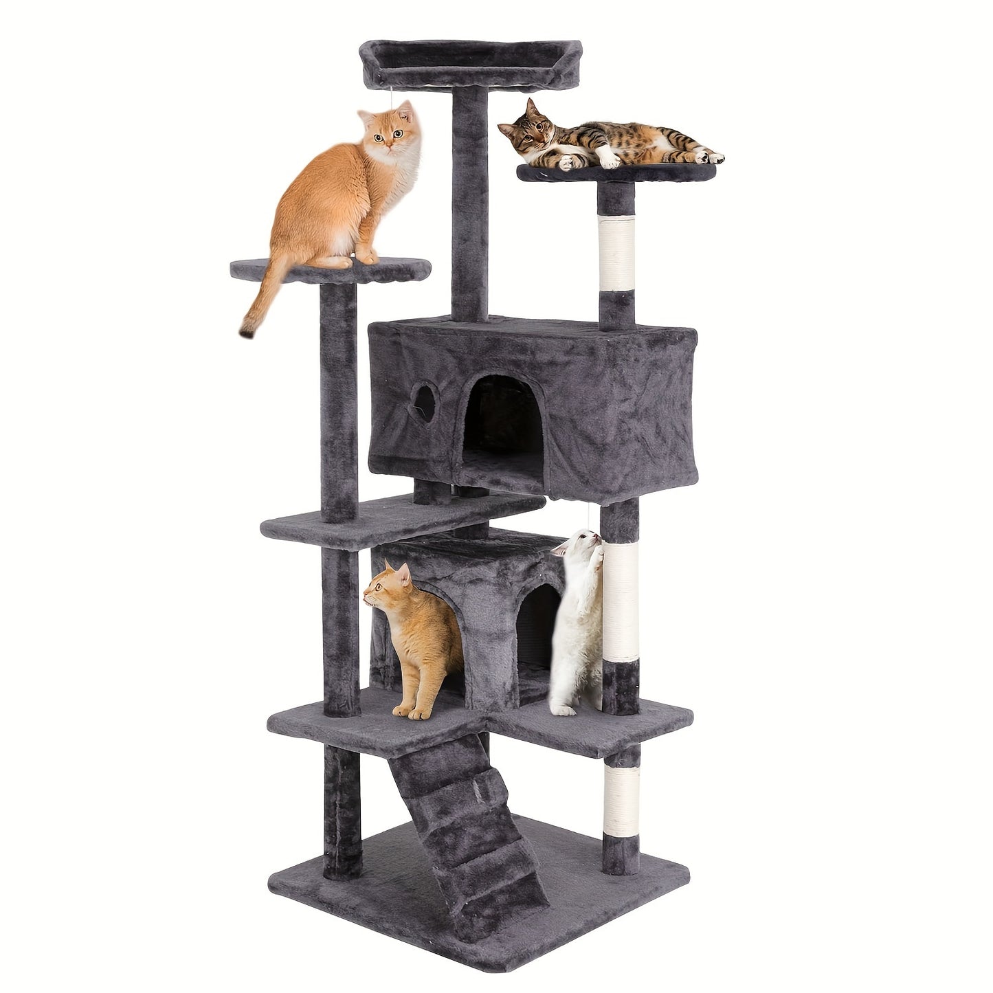 Large Multi-Level Cat Tree Activity Center