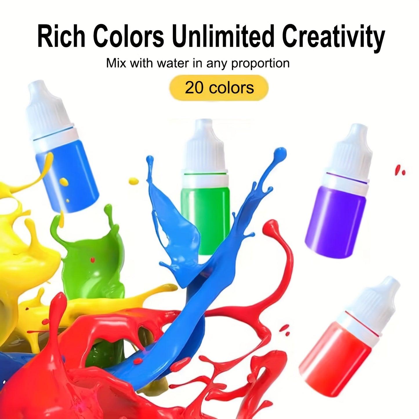 Magic Water Marbling Paint Art Kit