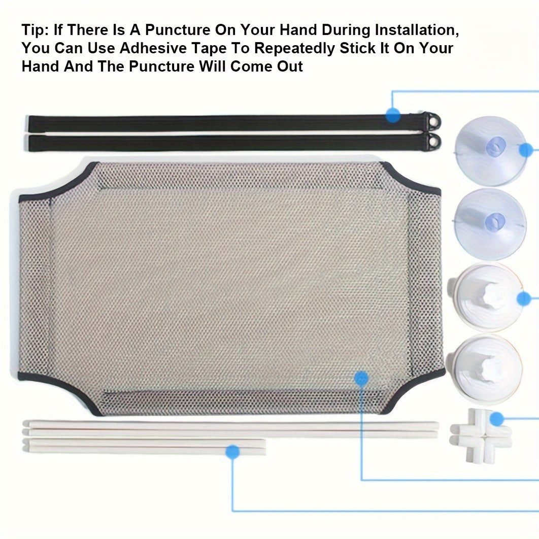 Double Layer Cat Window Hammock Bed