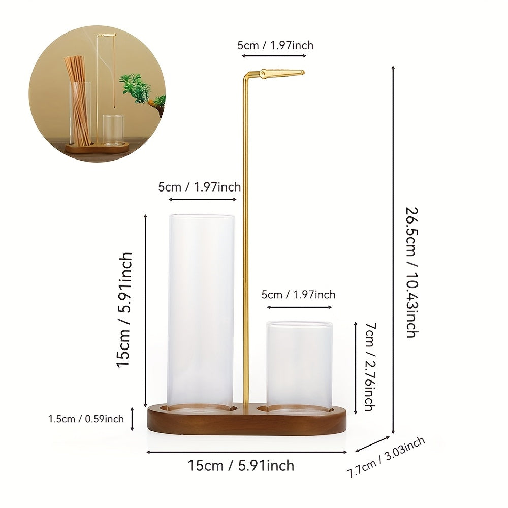 2-in-1 Incense Candle Stand And Burner