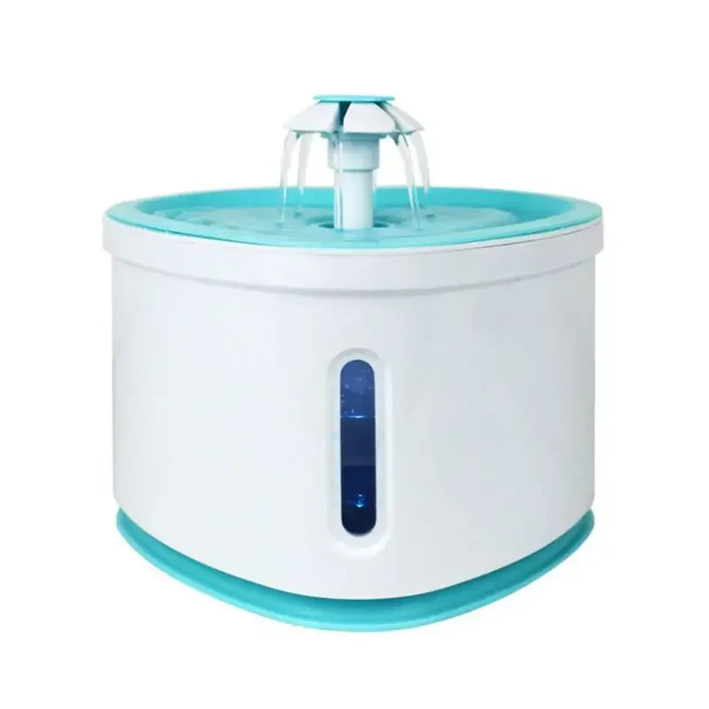 2L Pet Dog Automatic Electric USB Silent Water Dispenser Cat Heart Shaped Fountain