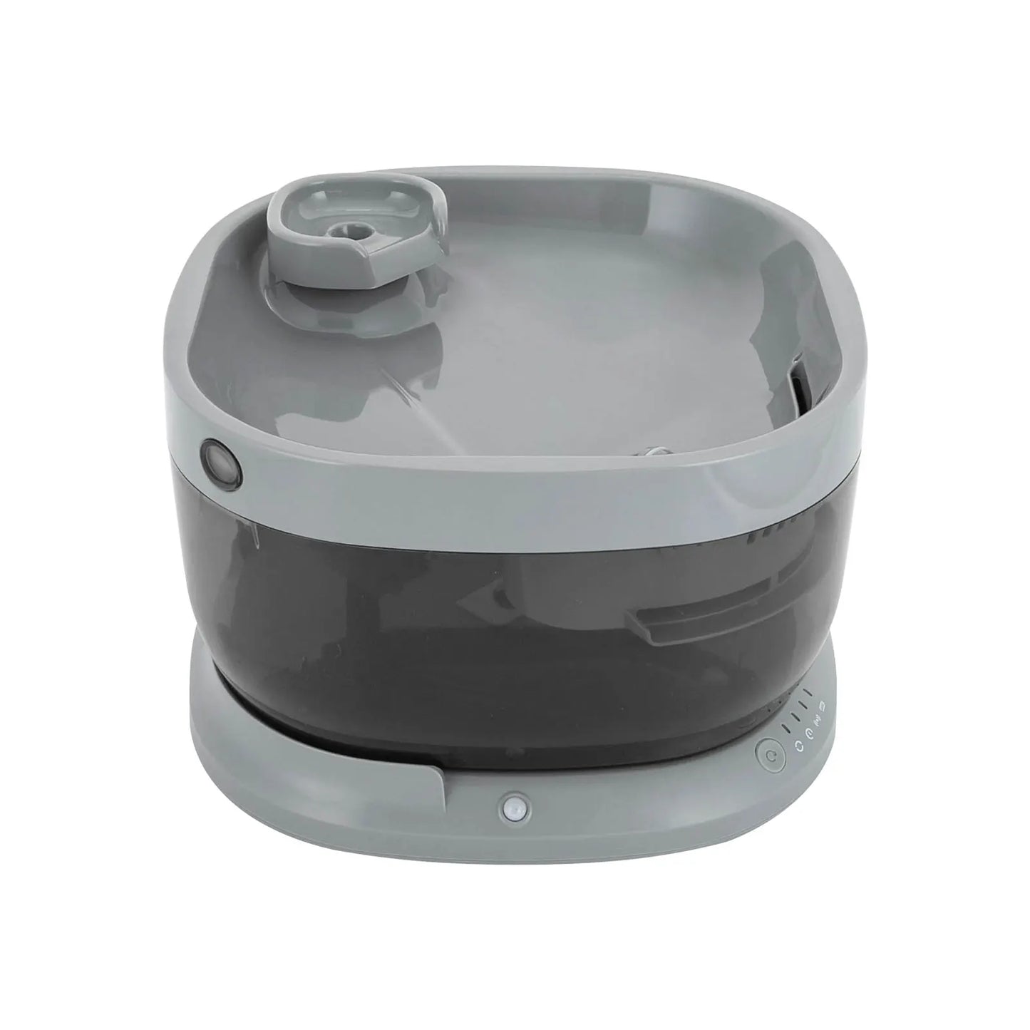 1.85 Gallon ABS Cat Water Fountain USB Automatic Recirculating Filter Drinker with Rechargeable Battery Ultra Quiet Pump and Water Level