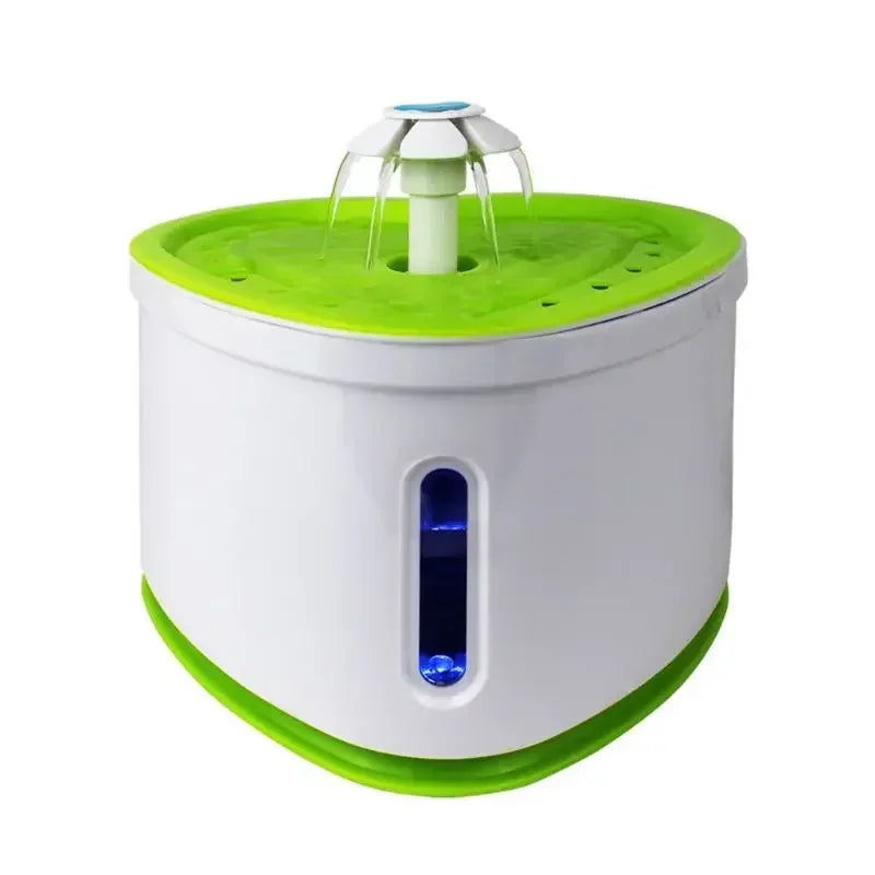 2L Pet Dog Automatic Electric USB Silent Water Dispenser Cat Heart Shaped Fountain